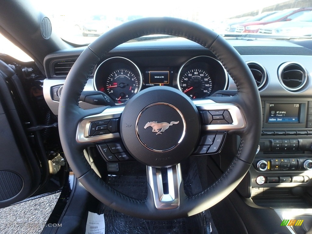 2018 Mustang GT Fastback - Shadow Black / Ebony photo #17