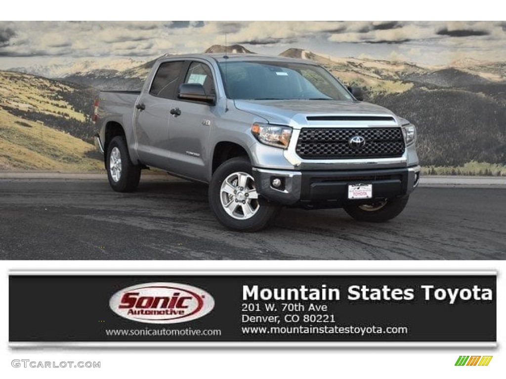 2018 Tundra SR5 CrewMax 4x4 - Silver Sky Metallic / Graphite photo #1