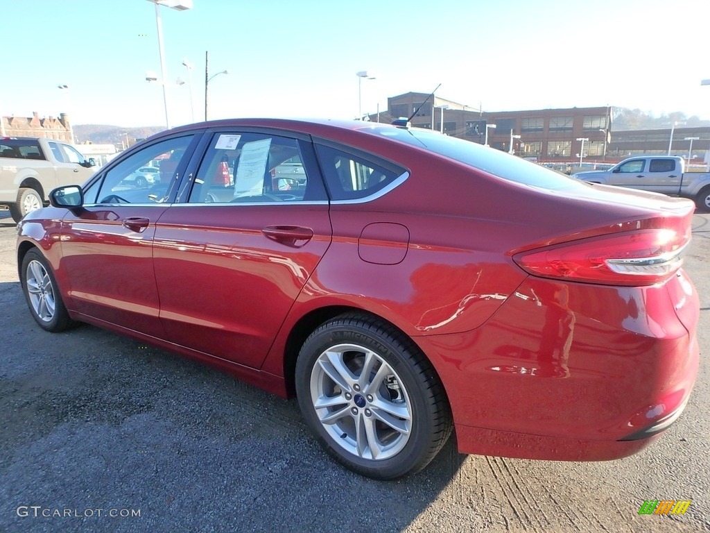 2018 Fusion SE - Ruby Red / Ebony photo #4