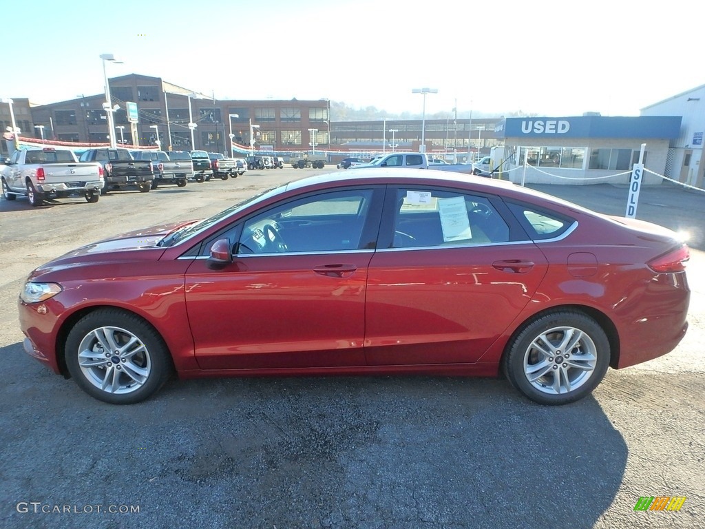 2018 Fusion SE - Ruby Red / Ebony photo #6