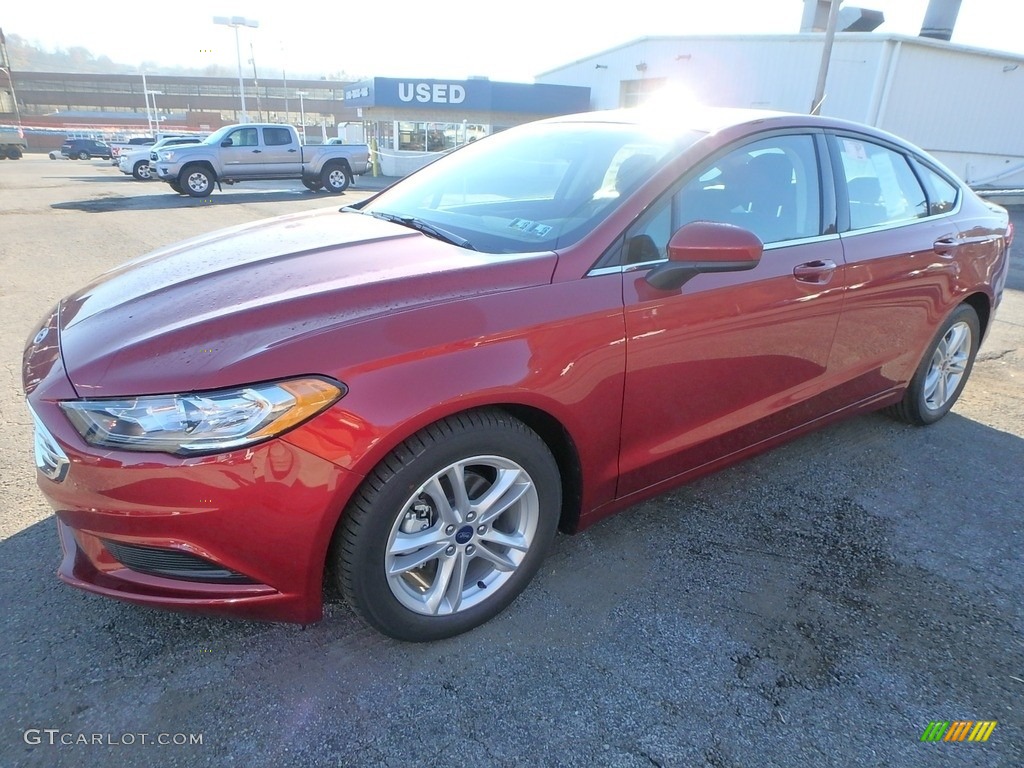 2018 Fusion SE - Ruby Red / Ebony photo #7