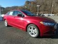 2018 Ruby Red Ford Fusion SE  photo #9