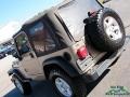 2003 Shale Green Metallic Jeep Wrangler X 4x4  photo #26