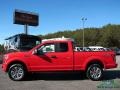 2018 Race Red Ford F150 XL SuperCab 4x4  photo #2