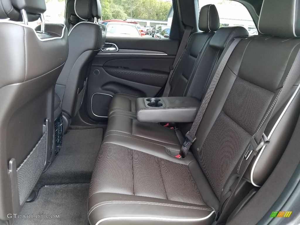 Brown Interior 2018 Jeep Grand Cherokee Overland 4x4 Photo #124116832