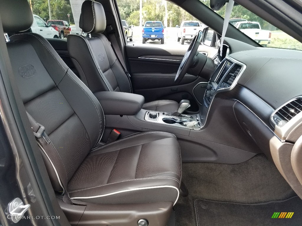 2018 Jeep Grand Cherokee Overland 4x4 Front Seat Photos
