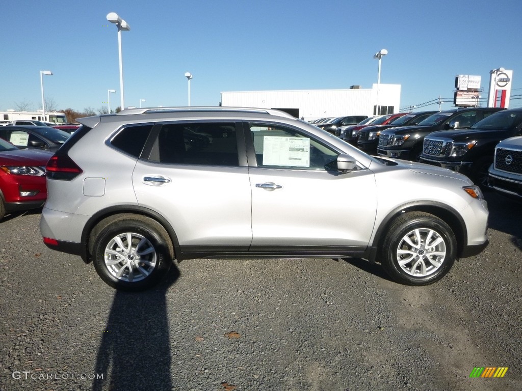 Brilliant Silver 2018 Nissan Rogue SV AWD Exterior Photo #124118305