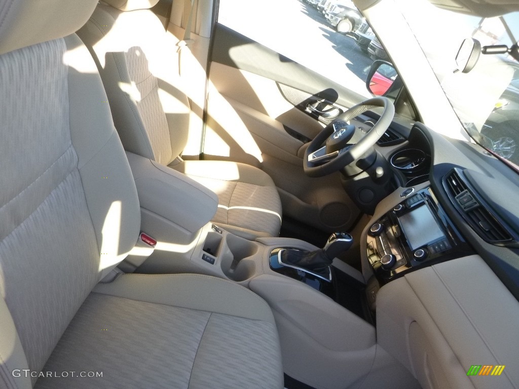 Almond Interior 2018 Nissan Rogue SV AWD Photo #124118371