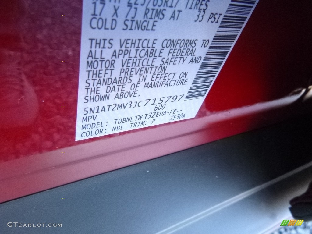 2018 Rogue Color Code NBL for Scarlet Ember Photo #124118392