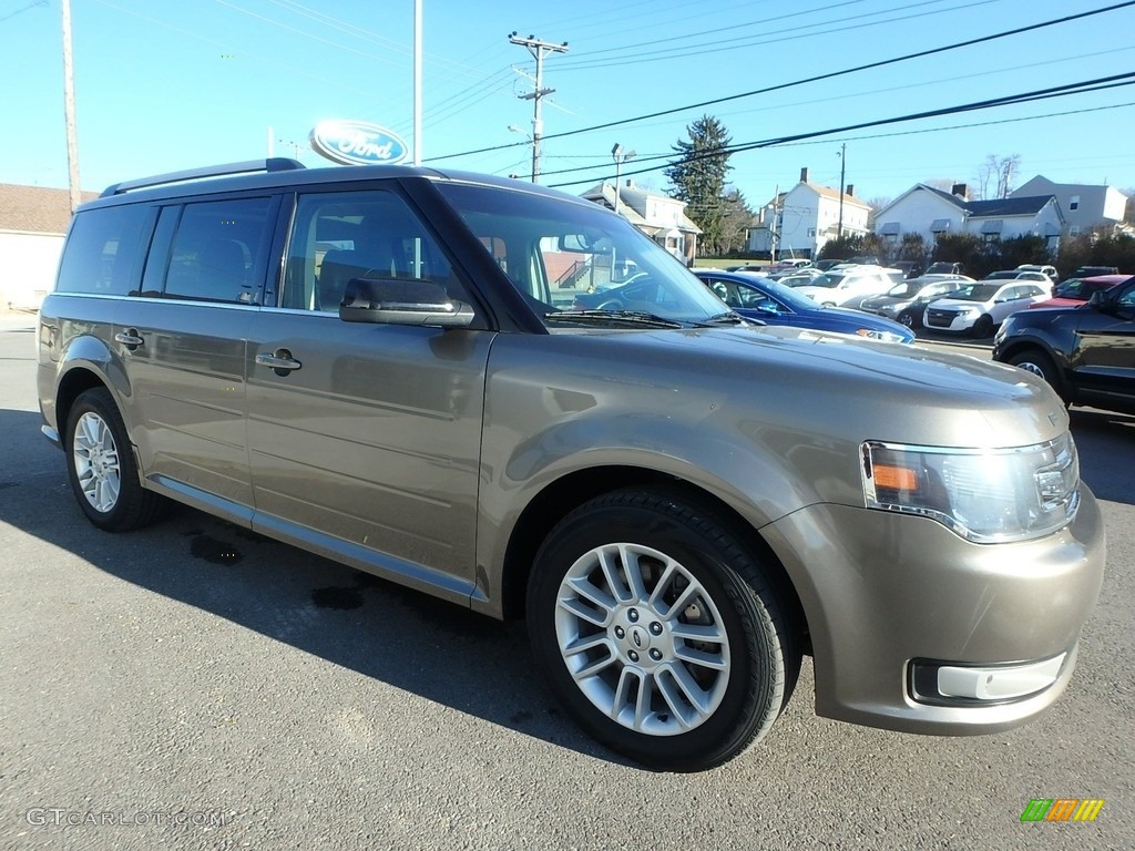 2014 Flex SEL AWD - Mineral Gray / Charcoal Black photo #3