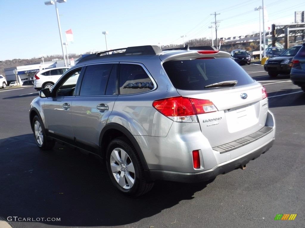 2011 Outback 2.5i Limited Wagon - Steel Silver Metallic / Off Black photo #7