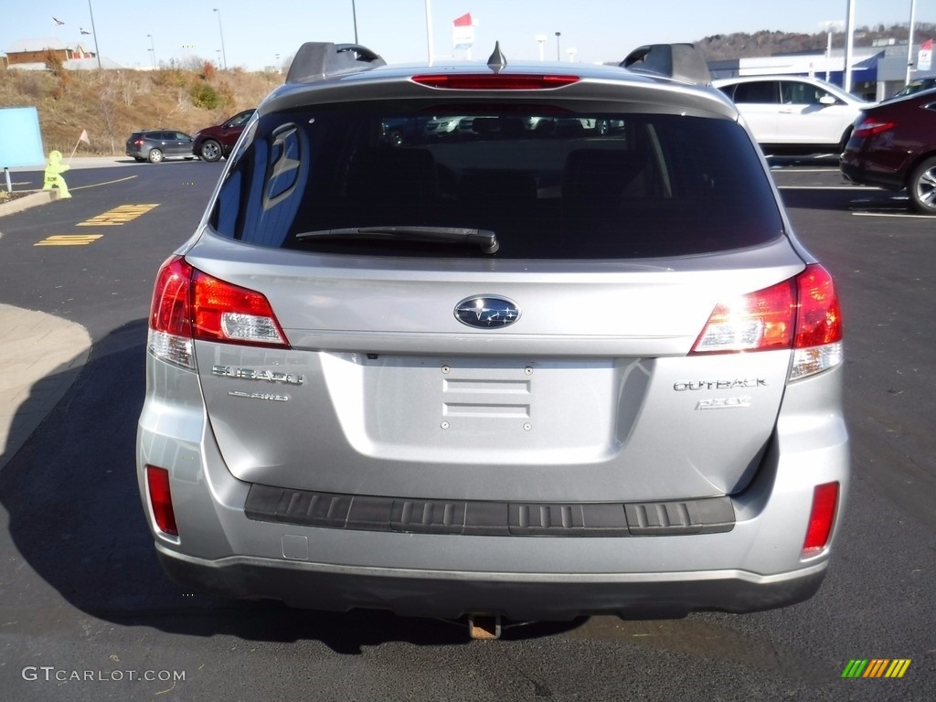 2011 Outback 2.5i Limited Wagon - Steel Silver Metallic / Off Black photo #9