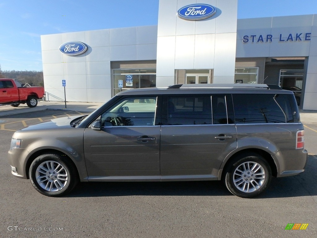 2014 Flex SEL AWD - Mineral Gray / Charcoal Black photo #9