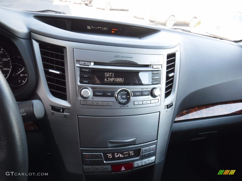 2011 Outback 2.5i Limited Wagon - Steel Silver Metallic / Off Black photo #19