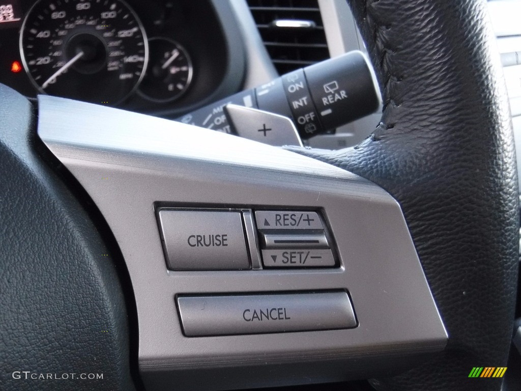 2011 Outback 2.5i Limited Wagon - Steel Silver Metallic / Off Black photo #22