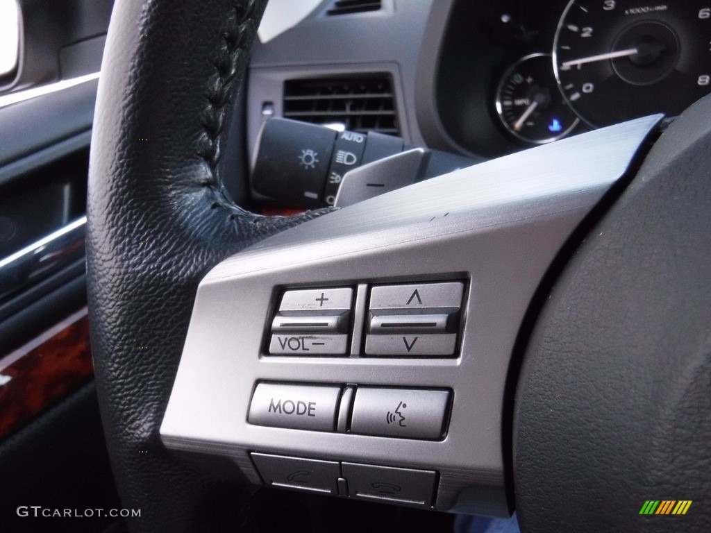 2011 Outback 2.5i Limited Wagon - Steel Silver Metallic / Off Black photo #23