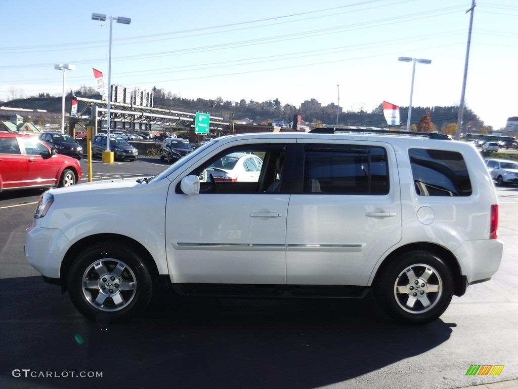 2011 Pilot Touring 4WD - White Diamond Pearl / Gray photo #8