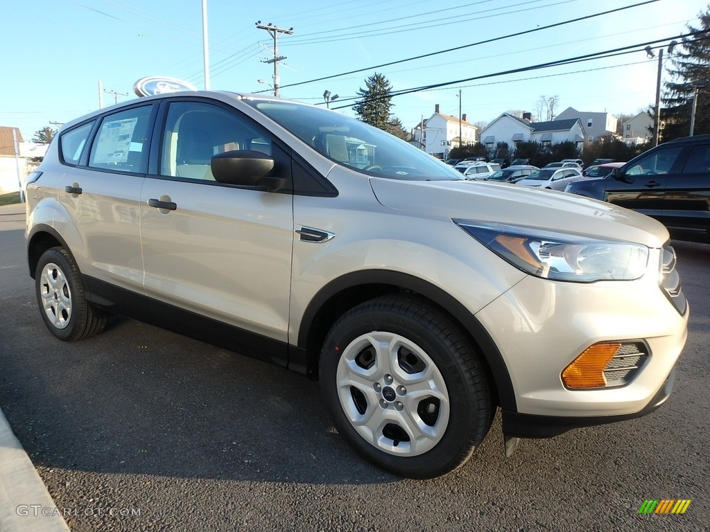 2018 Escape S - White Gold / Charcoal Black photo #3