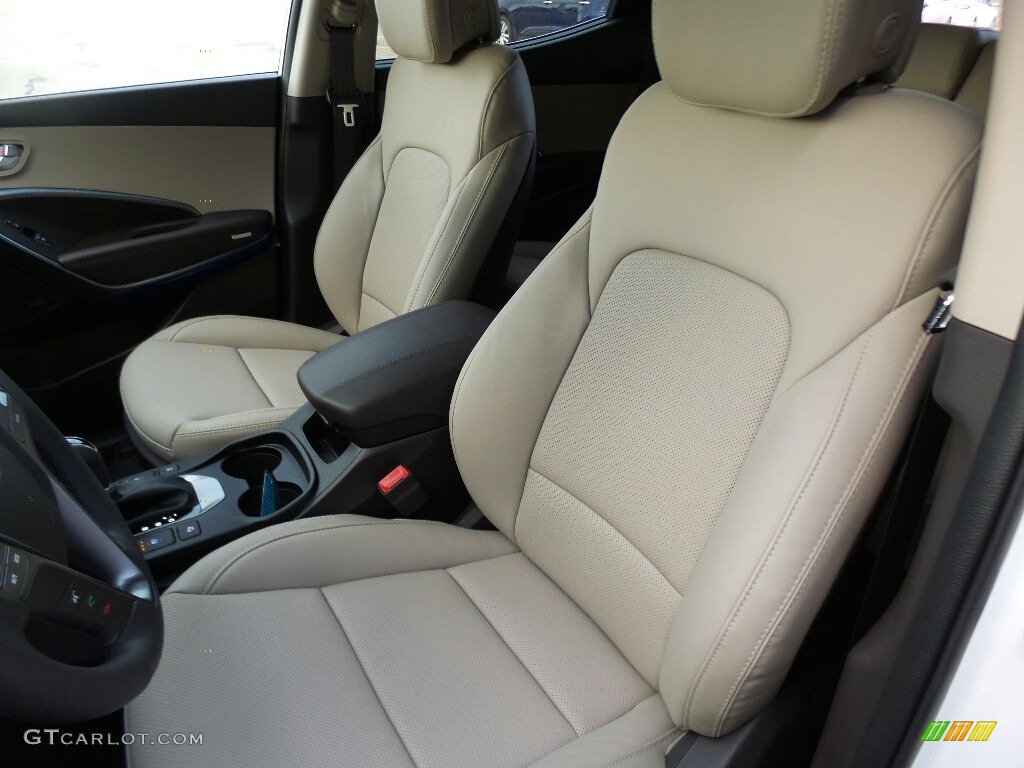 Beige Interior 2018 Hyundai Santa Fe Sport 2.0T Ultimate AWD Photo #124121482