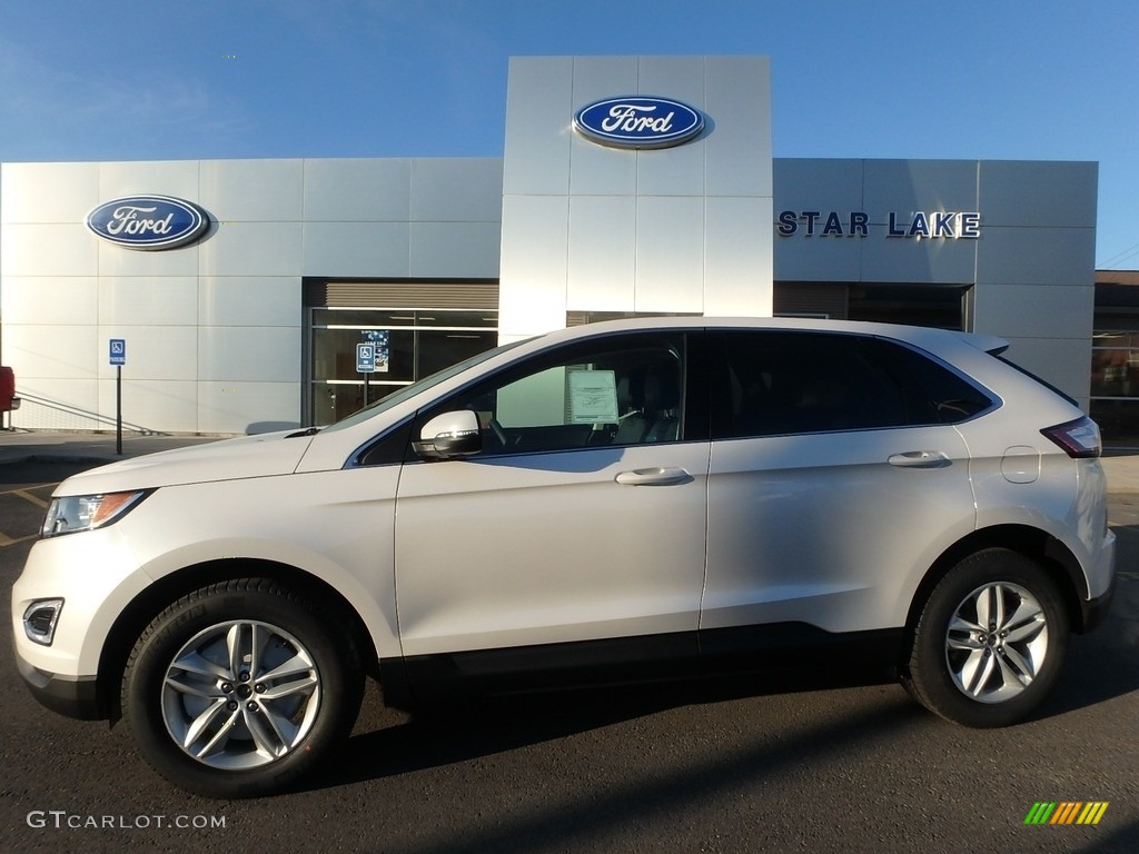 2018 Edge SEL AWD - White Platinum / Ebony photo #1