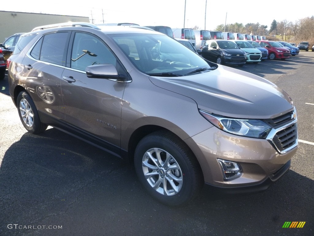 2018 Equinox LT AWD - Sandy Ridge Metallic / Jet Black photo #7