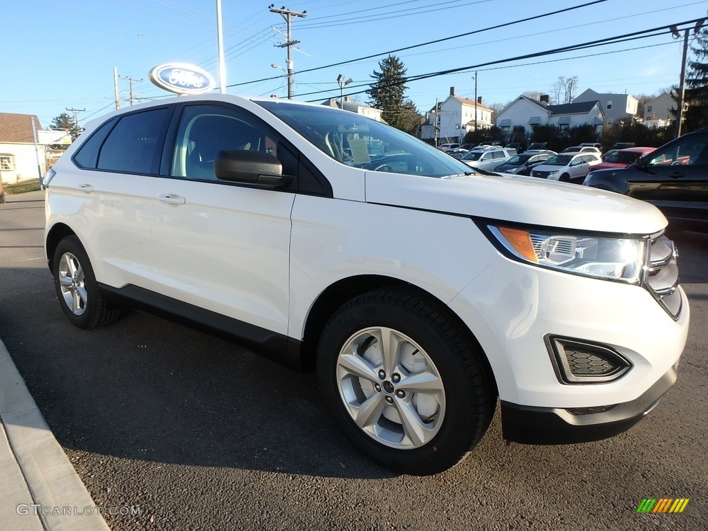 Oxford White 2018 Ford Edge SE AWD Exterior Photo #124122958