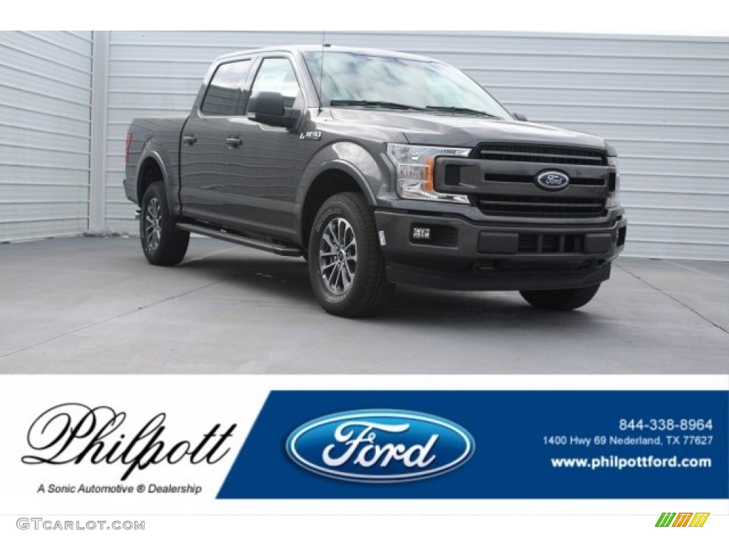 2018 F150 XLT SuperCrew 4x4 - Magnetic / Black photo #1