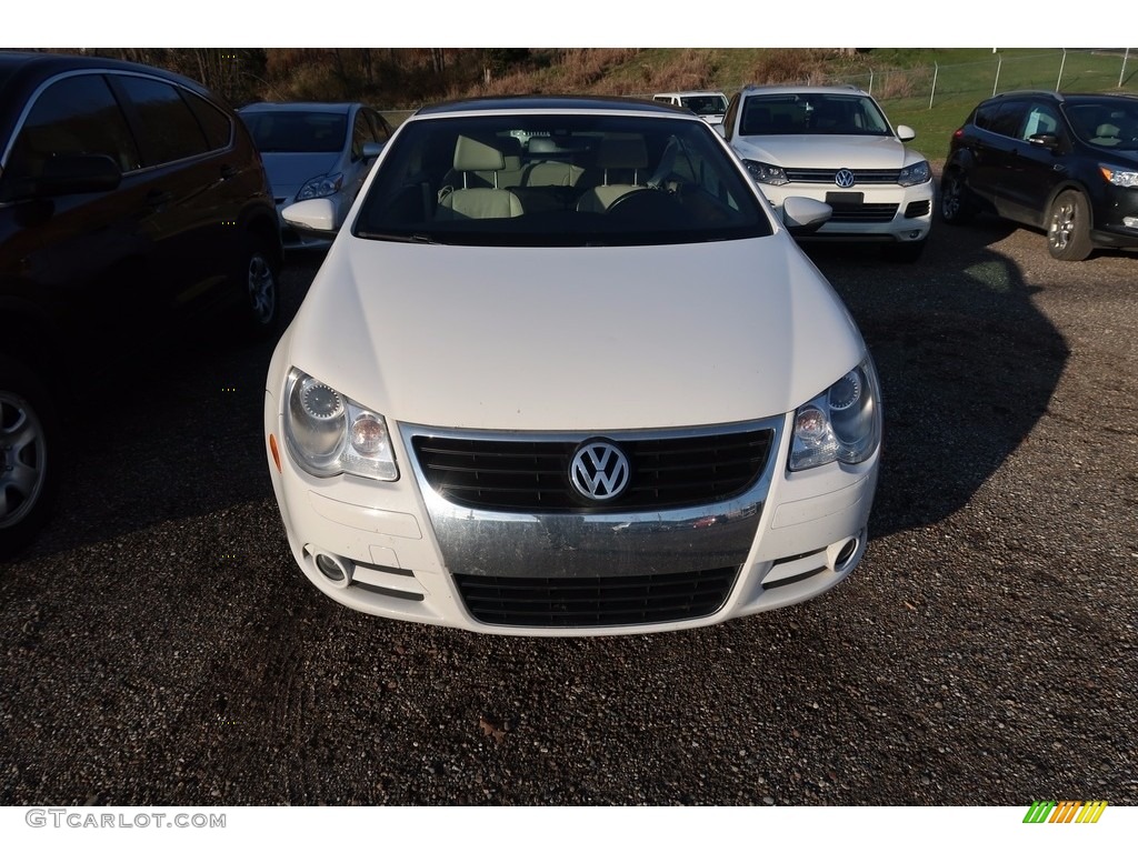 2009 Eos Lux - Candy White / Titan Black photo #2