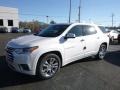 2018 Iridescent Pearl Tricoat Chevrolet Traverse High Country AWD  photo #1