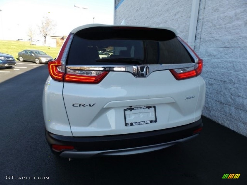 2018 CR-V EX AWD - White Diamond Pearl / Ivory photo #7
