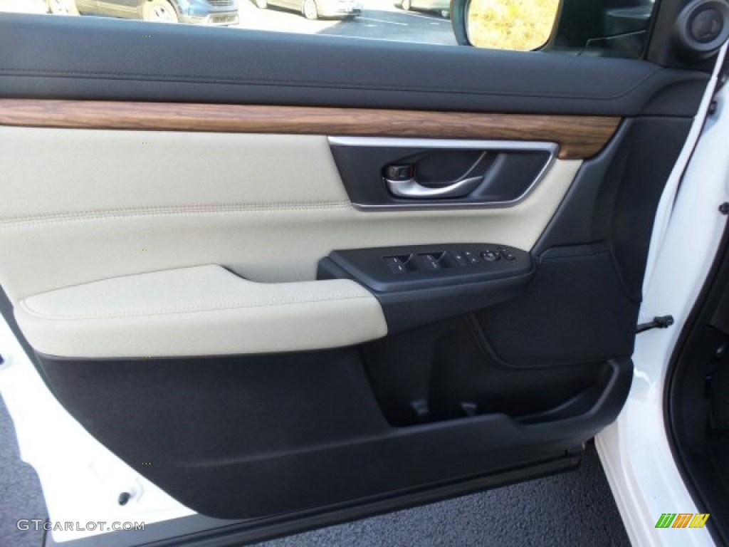 2018 CR-V EX AWD - White Diamond Pearl / Ivory photo #12