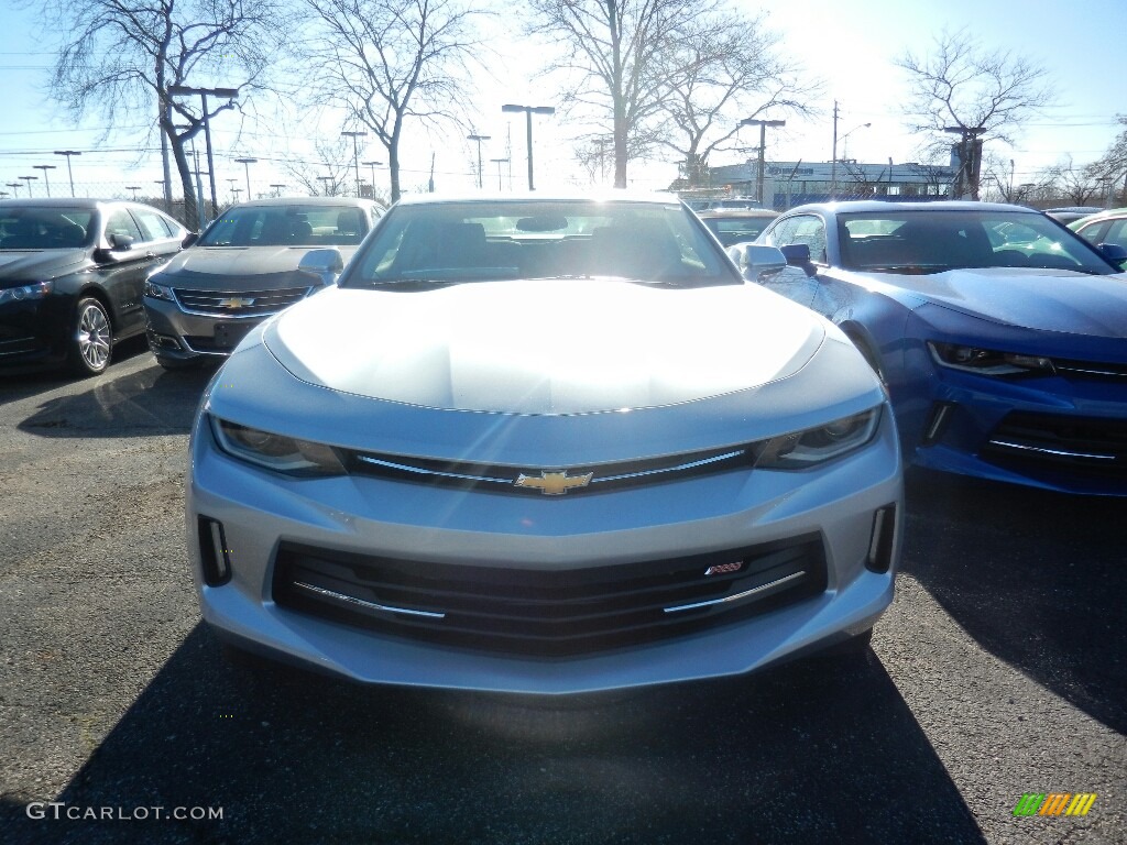 2018 Camaro LT Coupe - Arctic Blue Metallic / Medium Ash Gray photo #2