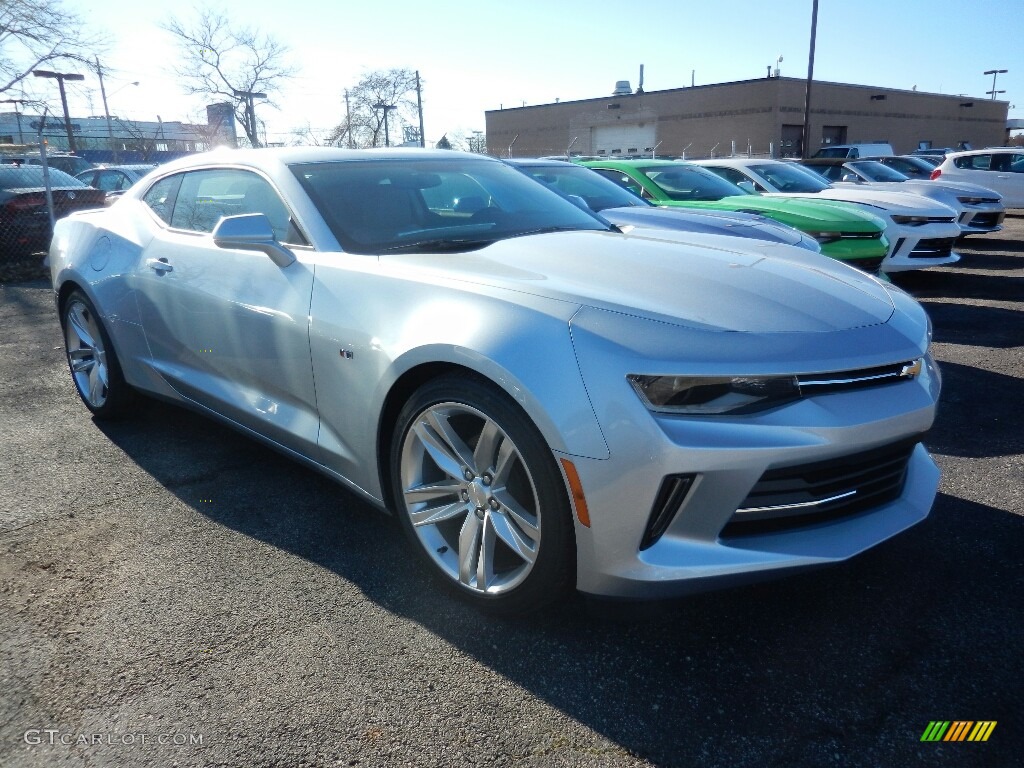 2018 Camaro LT Coupe - Arctic Blue Metallic / Medium Ash Gray photo #3