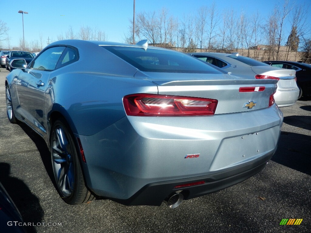 2018 Camaro LT Coupe - Arctic Blue Metallic / Medium Ash Gray photo #5