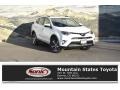 2018 Super White Toyota RAV4 XLE AWD  photo #1