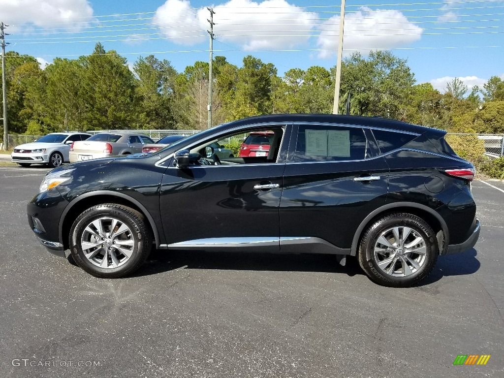 Magnetic Black 2017 Nissan Murano SV Exterior Photo #124130665