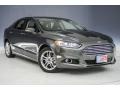 2016 Magnetic Metallic Ford Fusion Energi Titanium  photo #12