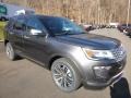 2018 Magnetic Metallic Ford Explorer Platinum 4WD  photo #3
