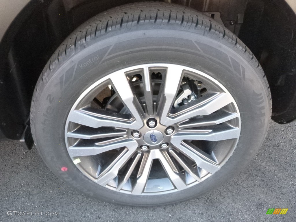 2018 Explorer Platinum 4WD - Magnetic Metallic / Ebony Black photo #7