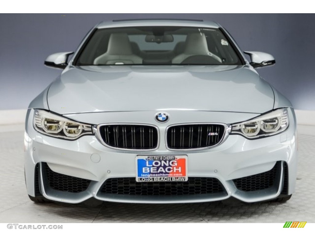 2015 M4 Coupe - Silverstone Metallic / Silverstone photo #2
