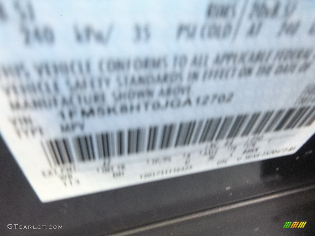 2018 Explorer Platinum 4WD - Magnetic Metallic / Ebony Black photo #13
