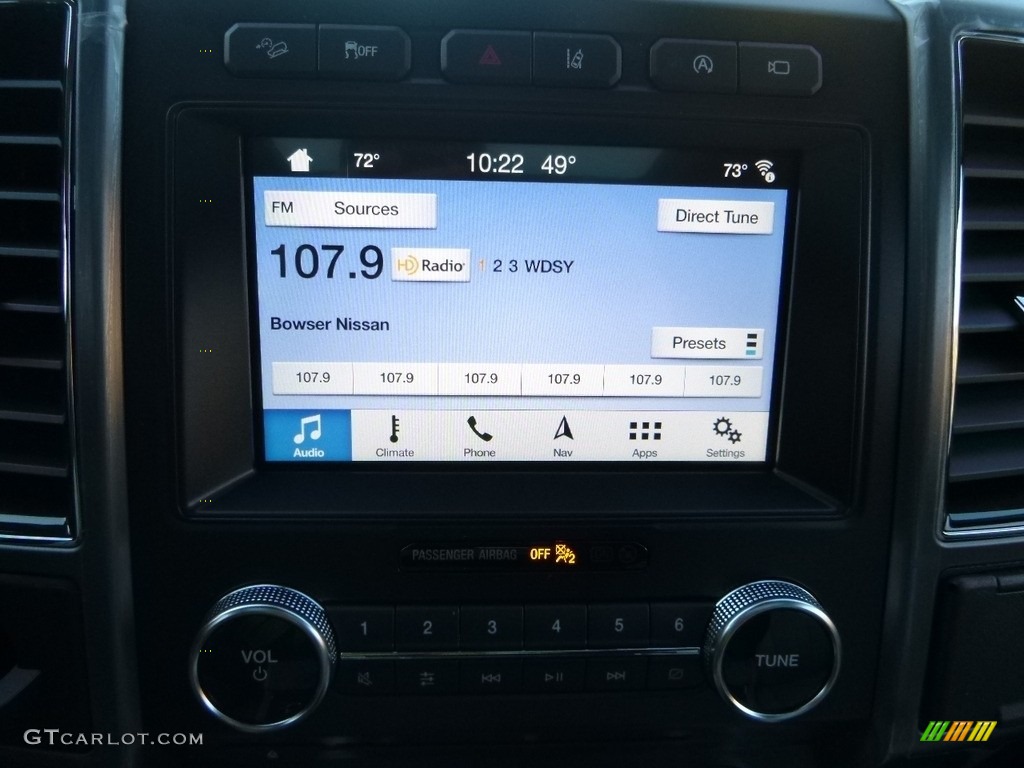 2018 Ford Expedition Platinum Max 4x4 Audio System Photo #124132888