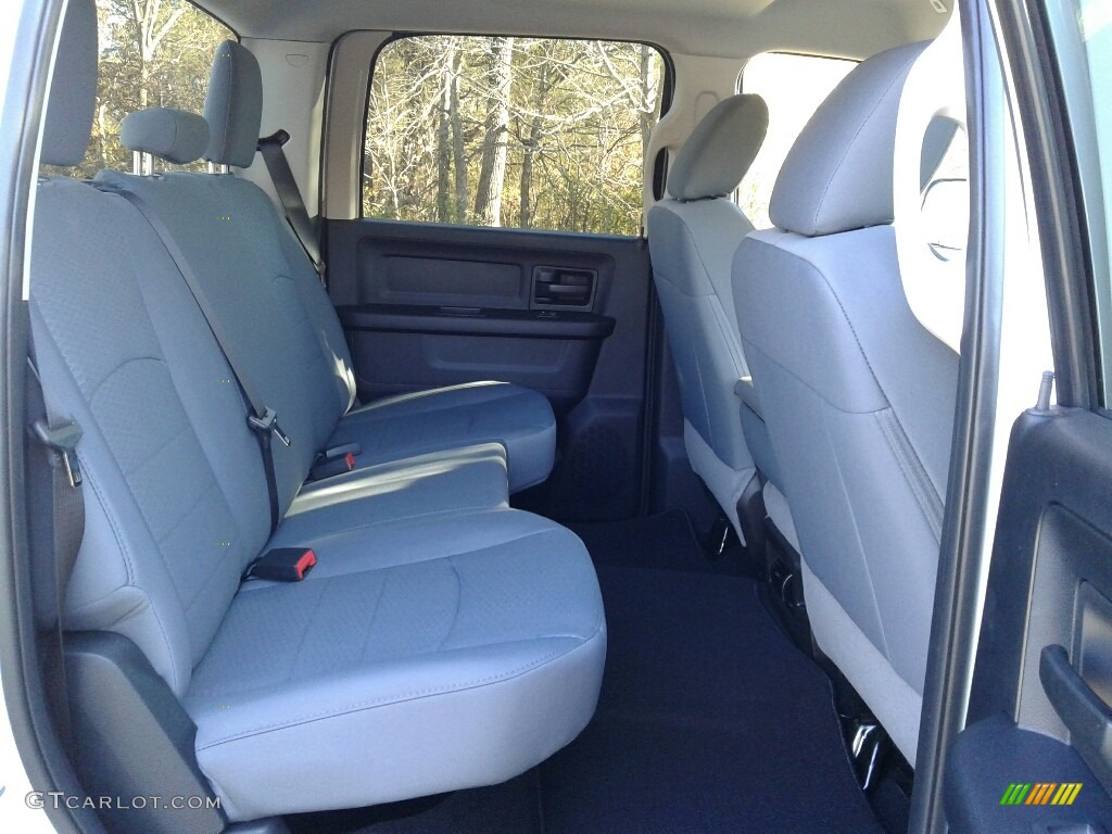 Black/Diesel Gray Interior 2018 Ram 2500 Tradesman Crew Cab 4x4 Photo #124133959