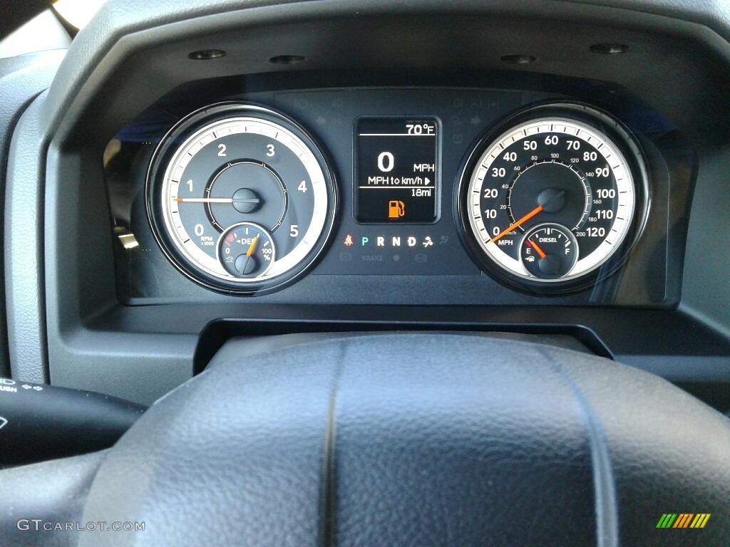 2018 Ram 2500 Tradesman Crew Cab 4x4 Gauges Photo #124134082