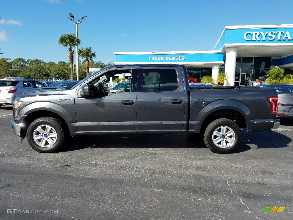2017 F150 XLT SuperCrew - Magnetic / Earth Gray photo #2