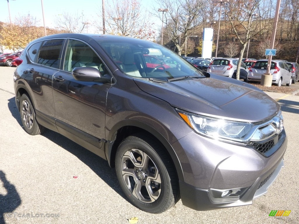 2018 CR-V EX-L AWD - Modern Steel Metallic / Gray photo #5