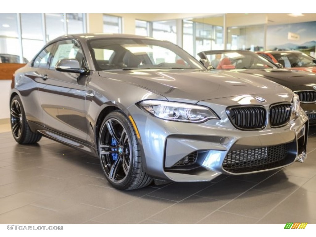 Mineral Grey Metallic 2018 BMW M2 Coupe Exterior Photo #124135189
