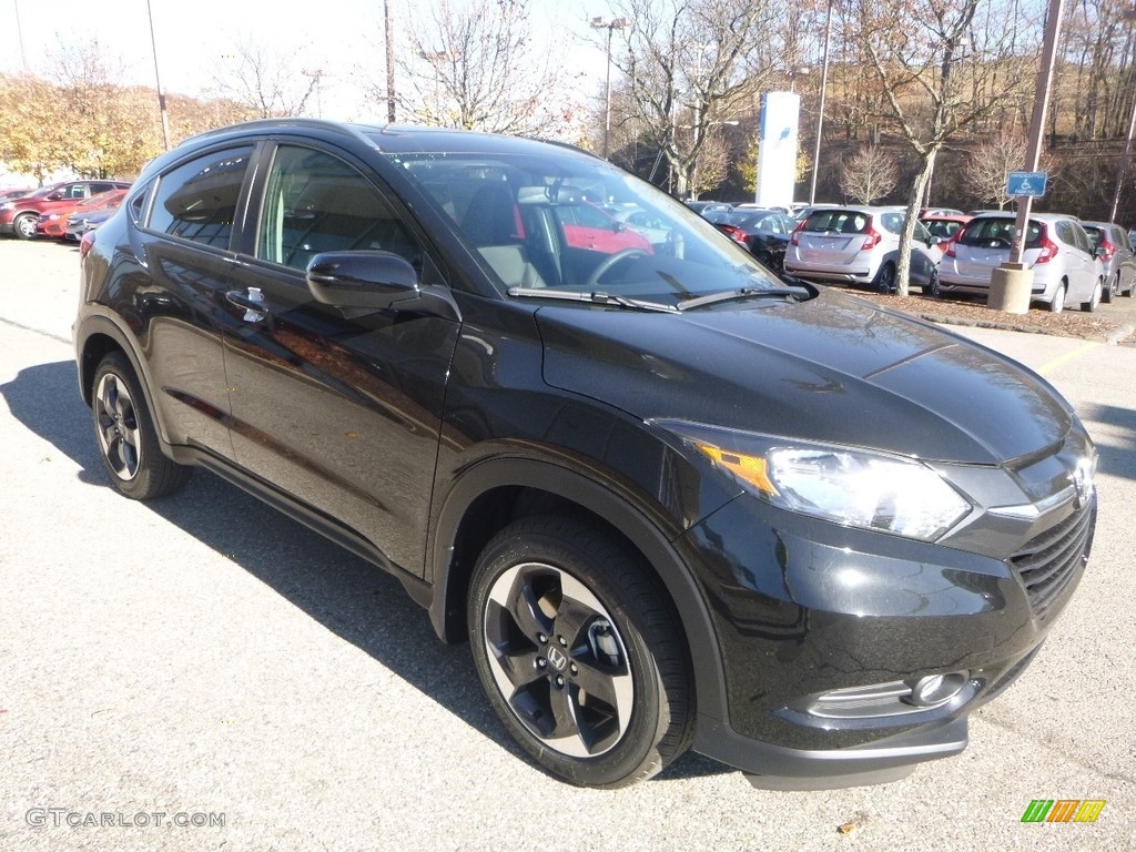 Crystal Black Pearl 2018 Honda HR-V EX-L AWD Exterior Photo #124135369