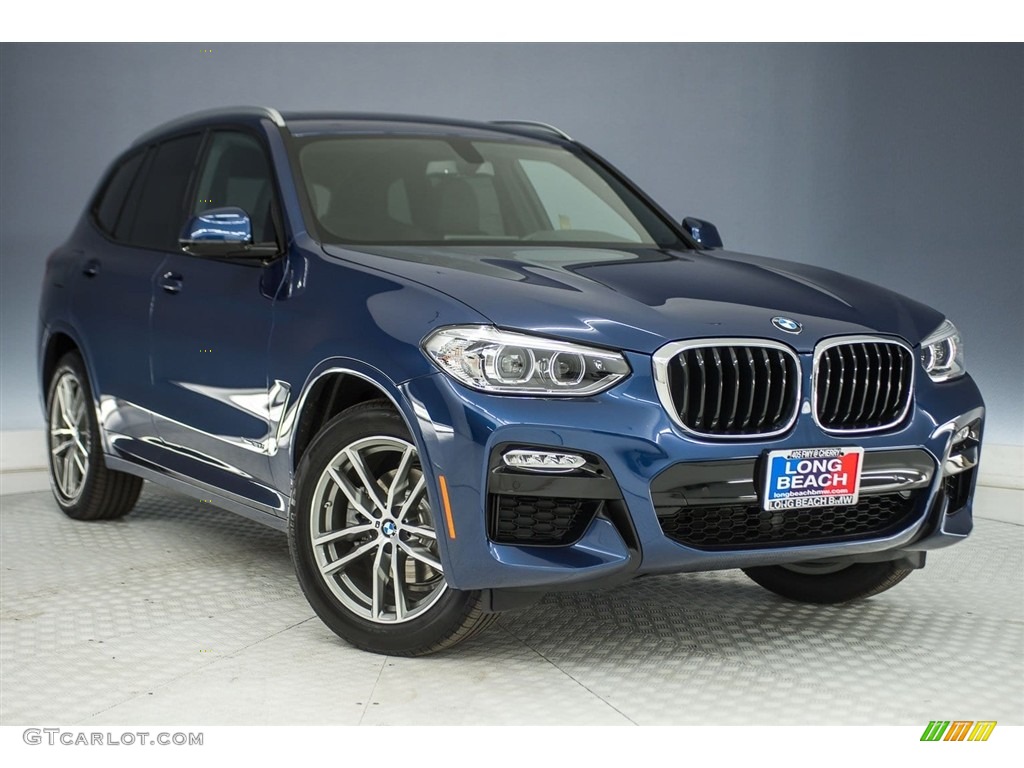 Phytonic Blue Metallic 2018 BMW X3 xDrive30i Exterior Photo #124135801