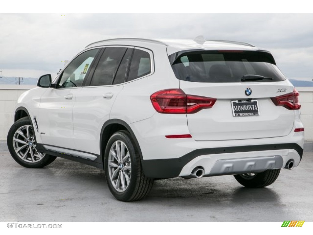 2018 X3 xDrive30i - Alpine White / Black photo #3